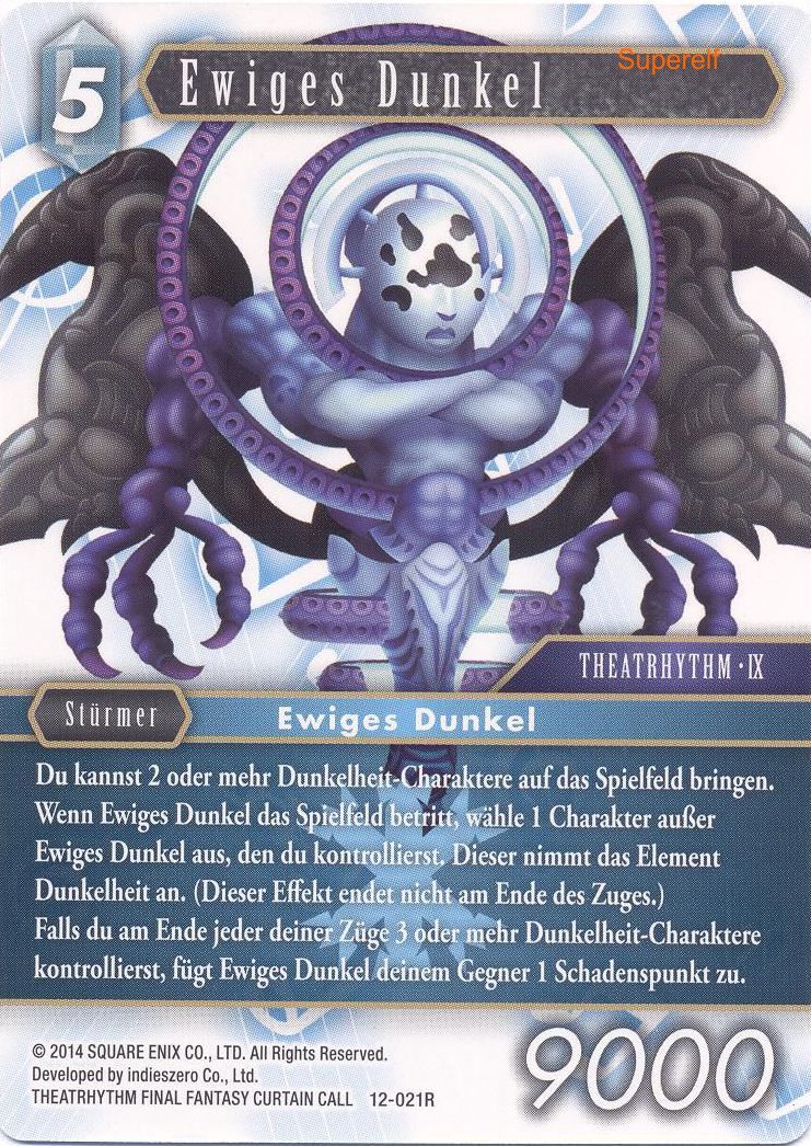 Final Fantasy Opus 12-021 R Ewiges Dunkel Eis