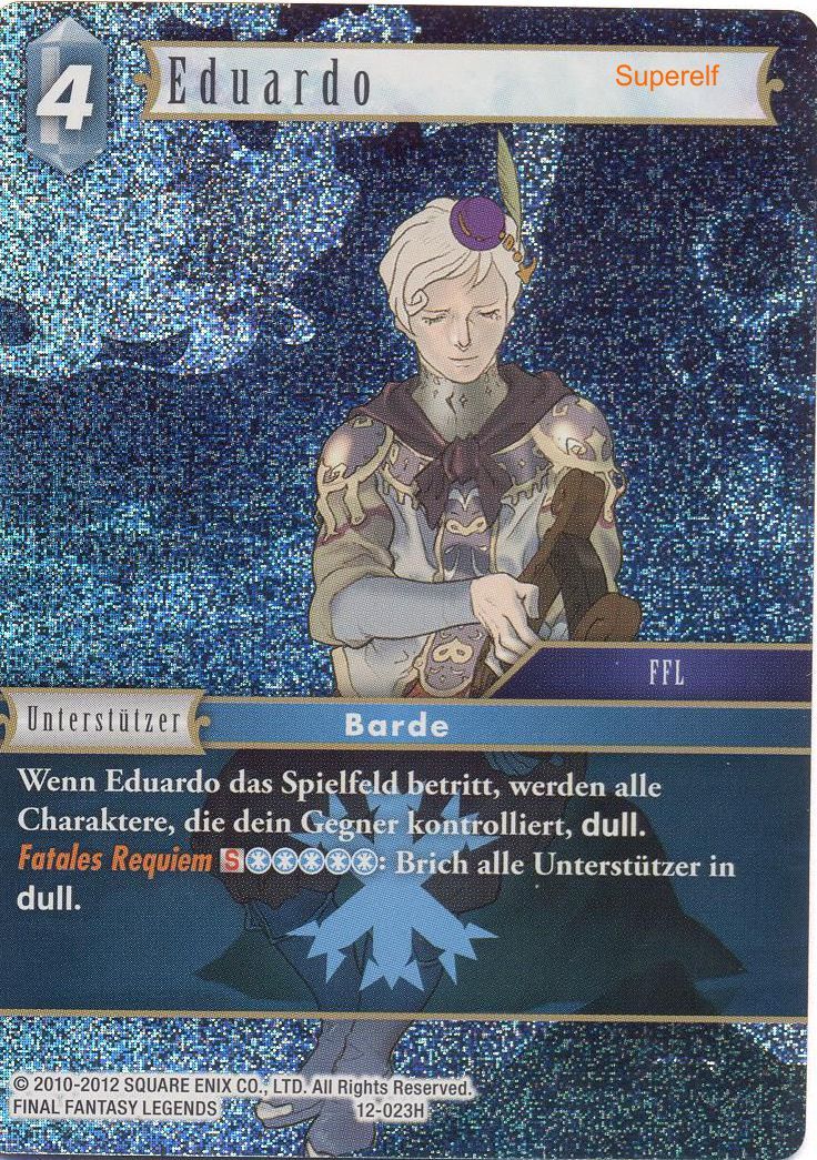 Final Fantasy Opus 12-023 H Eduardo Eis