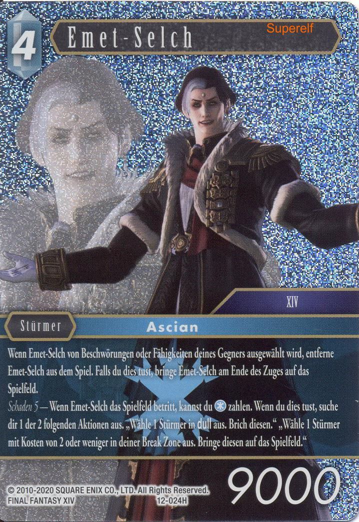 Final Fantasy Opus 12-024 H Emet-Selch Eis