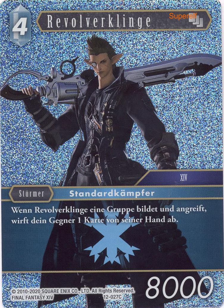 Final Fantasy Opus 12-027 C Revolverklinge Eis