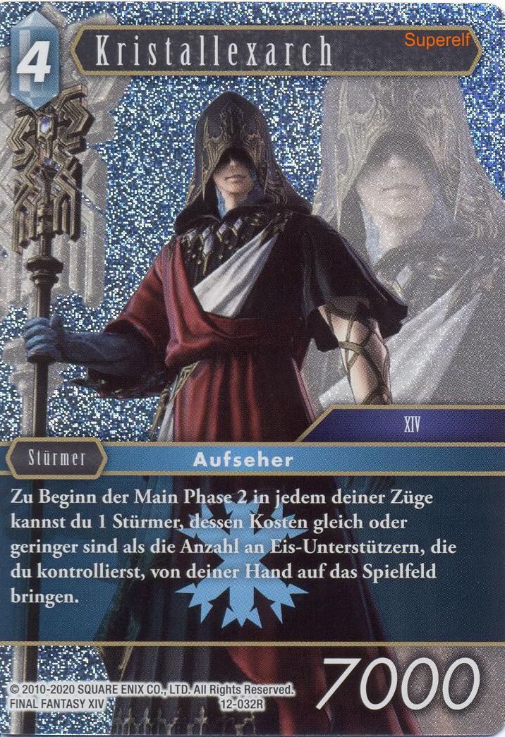 Final Fantasy Opus 12-032 R Kristallexarch Eis