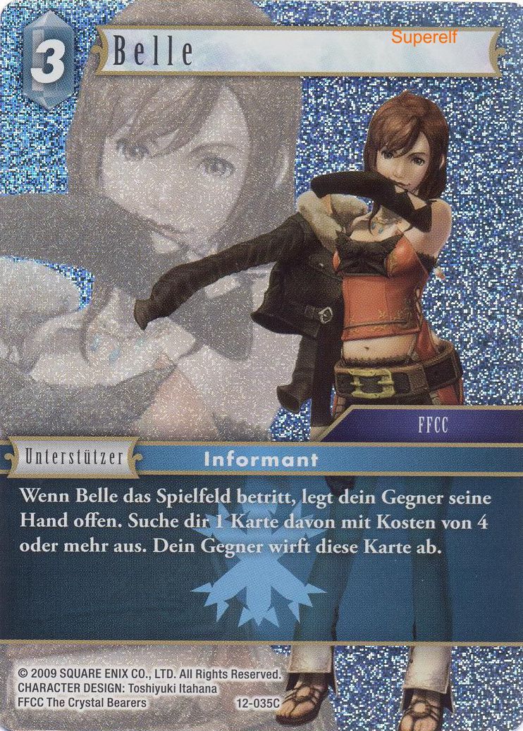 Final Fantasy Opus 12-035 C Belle Eis