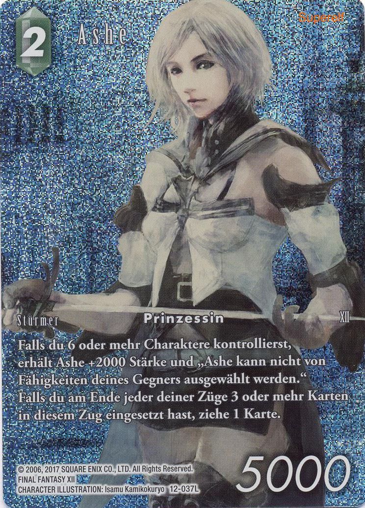 Final Fantasy Opus 12-037 L Ashe Wind