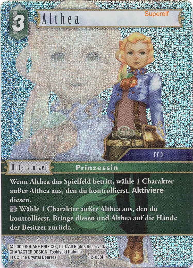 Final Fantasy Opus 12-038 H Althea Wind