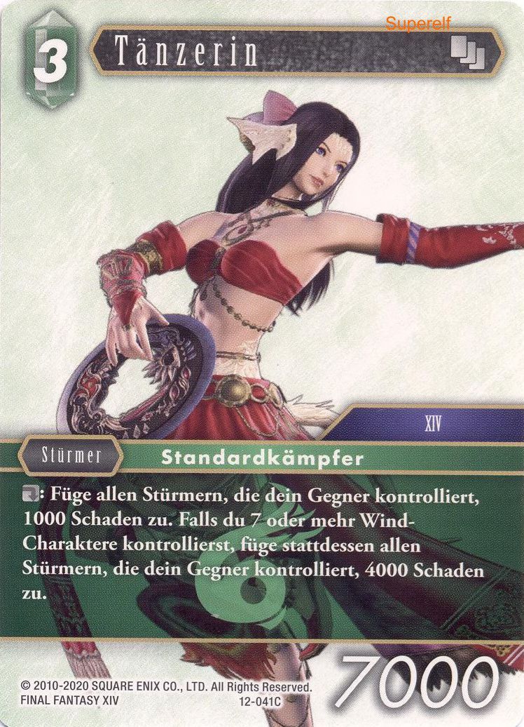 Final Fantasy Opus 12-041 C Tänzerin Wind