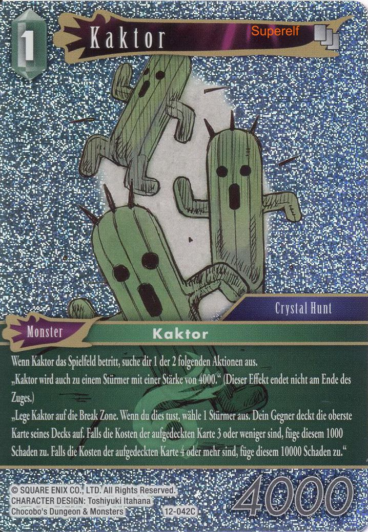 Final Fantasy Opus 12-042 C Kaktor Wind