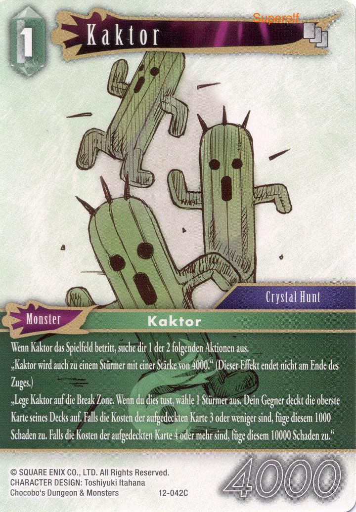 Final Fantasy Opus 12-042 C Kaktor Wind