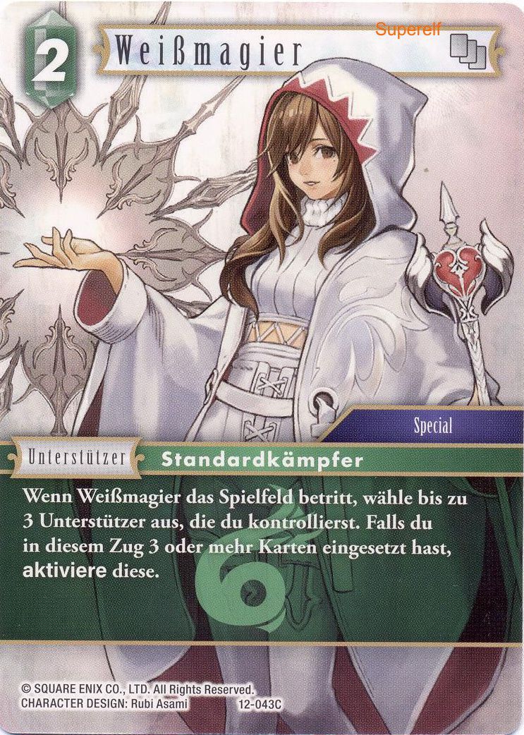 Final Fantasy Opus 12-043 C Weißmagier Wind