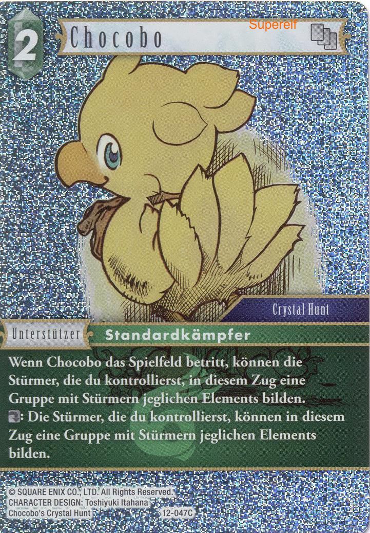 Final Fantasy Opus 12-047 C Chocobo Wind