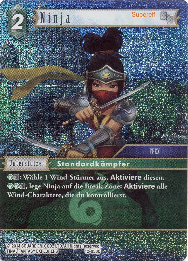 Final Fantasy Opus 12-050 C Ninja Wind