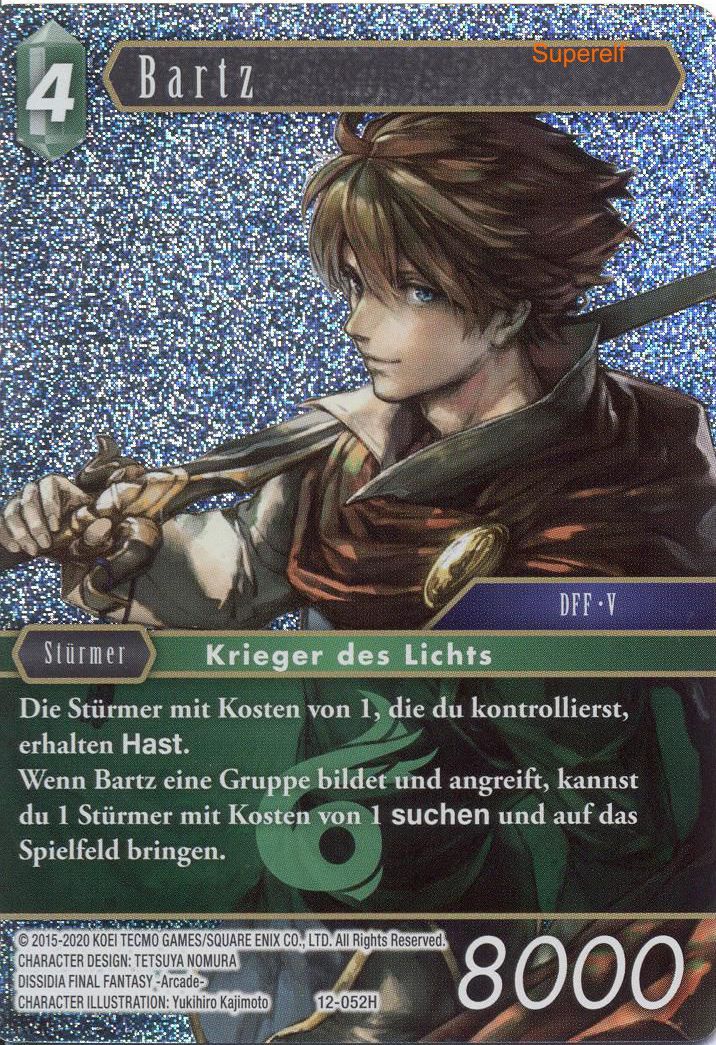Final Fantasy Opus 12-052 H Bartz Wind