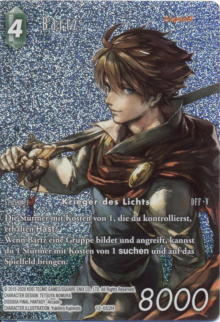 Final Fantasy Opus 12-052 H Bartz Wind