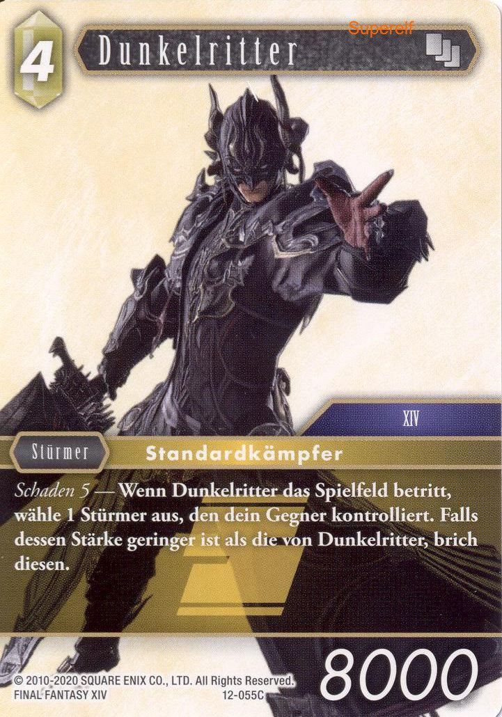 Final Fantasy Opus 12-055 C Dunkelritter Erde