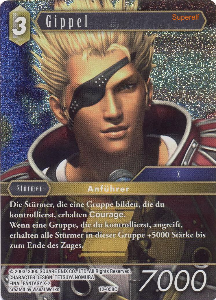 Final Fantasy Opus 12-058 C Gippel Erde