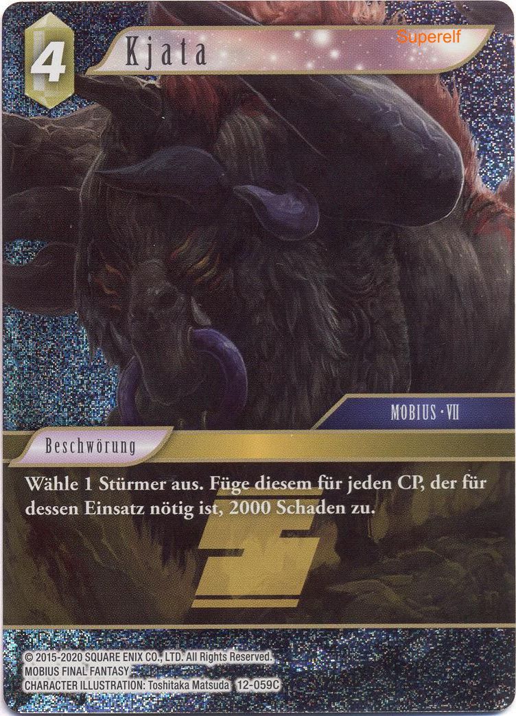 Final Fantasy Opus 12-059 C Kjata Erde
