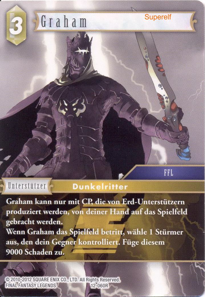 Final Fantasy Opus 12-060 R Graham Erde