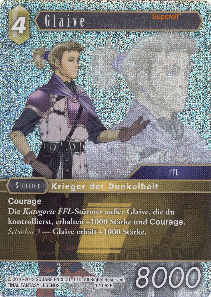 Final Fantasy Opus 12-062 R Glaive Erde
