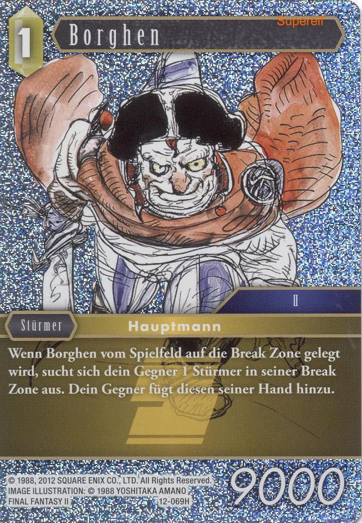 Final Fantasy Opus 12-069 H Borghen Erde