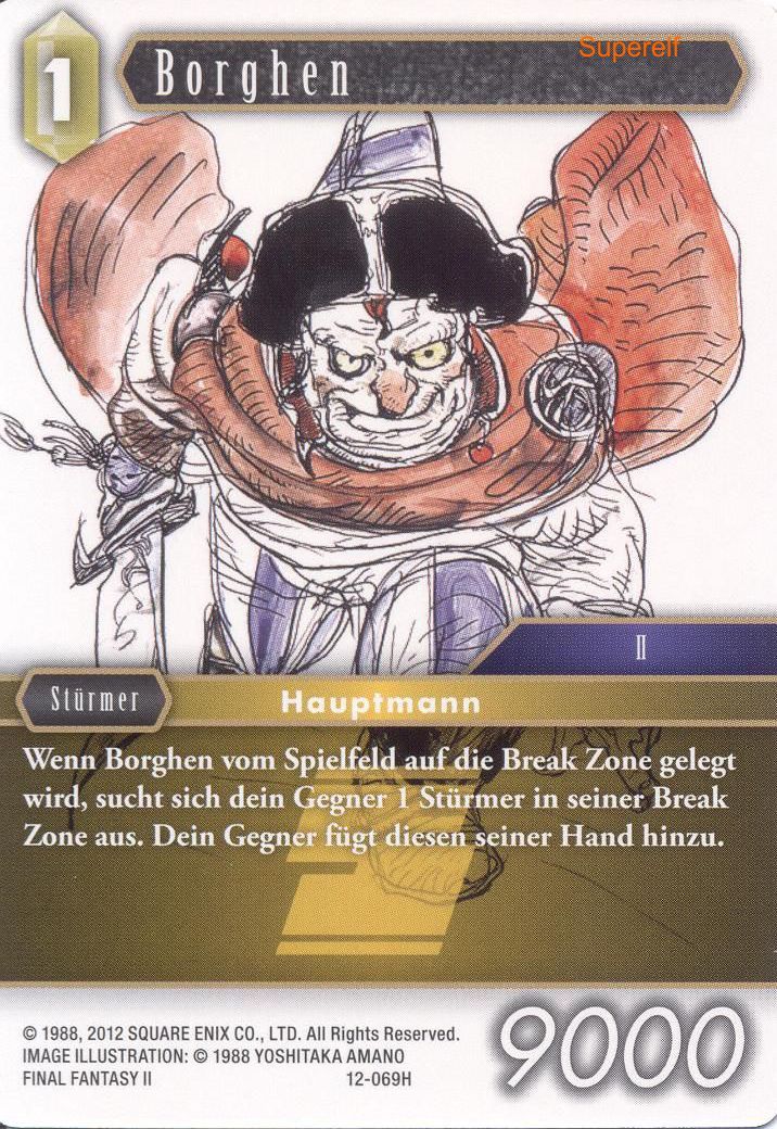 Final Fantasy Opus 12-069 H Borghen Erde