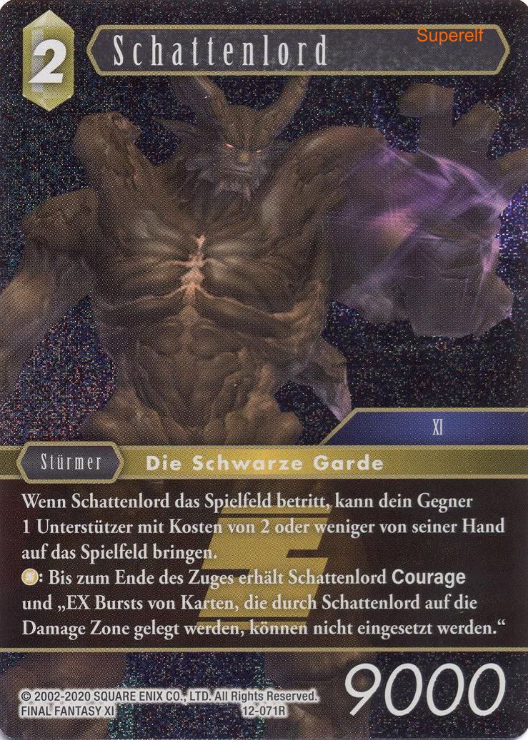 Final Fantasy Opus 12-071 R Schattenlord Erde