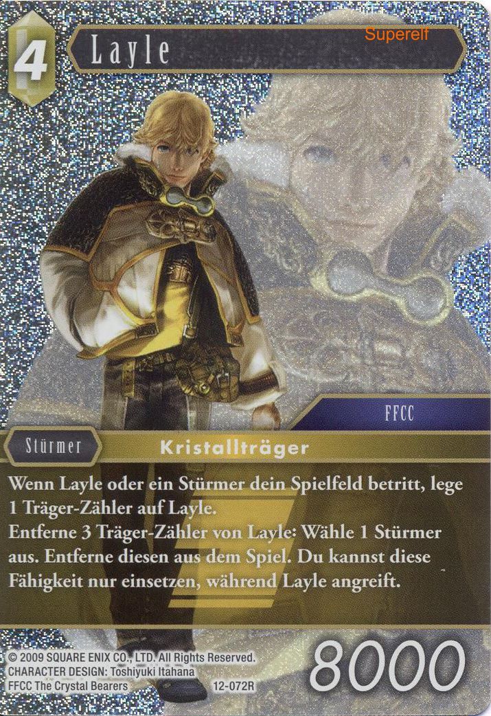 Final Fantasy Opus 12-072 R Layle Erde