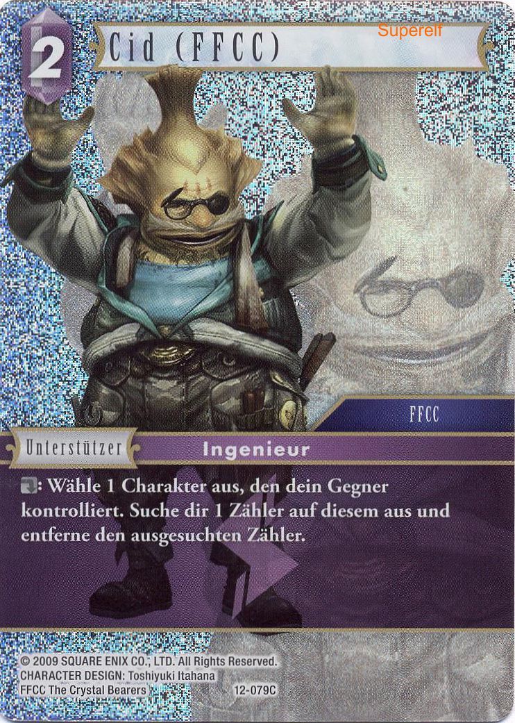 Final Fantasy Opus 12-079 C Cid (FFCC) Blitz