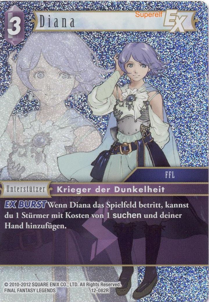 Final Fantasy Opus 12-082 R Diana Blitz