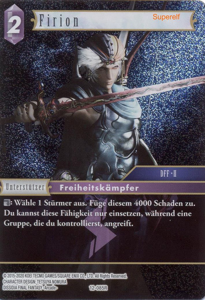 Final Fantasy Opus 12-085 R Firion Blitz