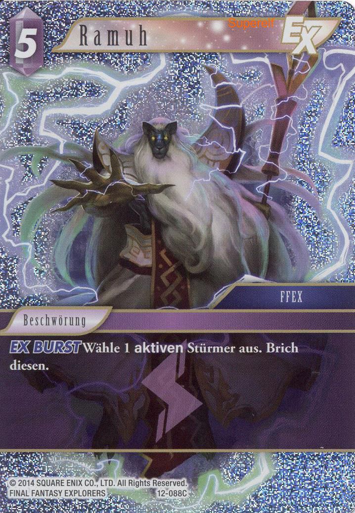 Final Fantasy Opus 12-088 C Ramuh Blitz
