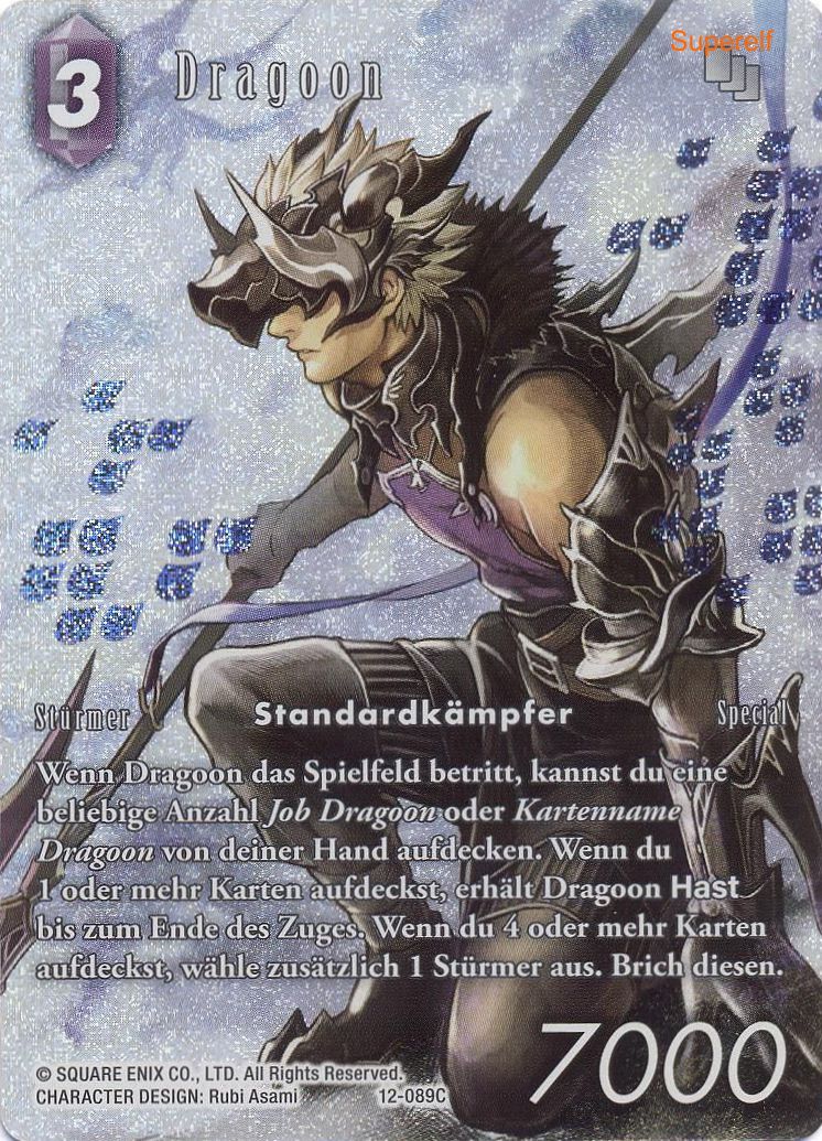 Final Fantasy Opus 12-089 C Dragoon Blitz