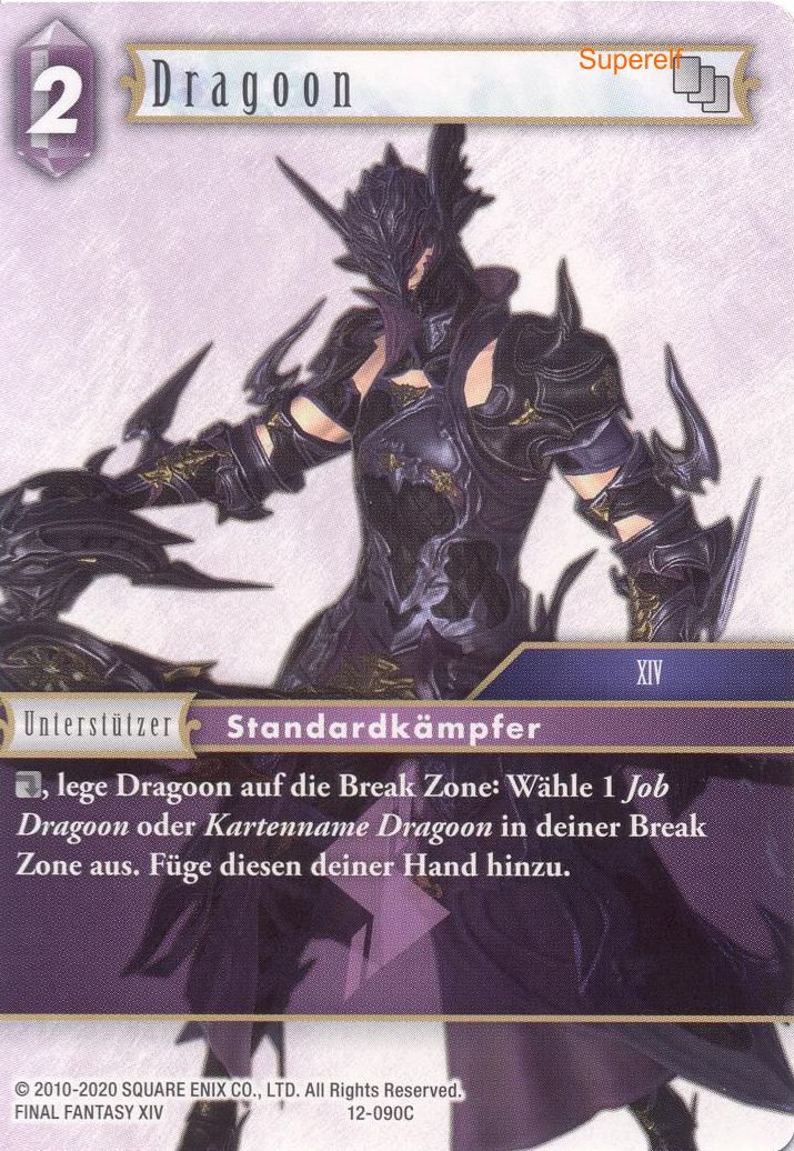 Final Fantasy Opus 12-090 C Dragoon Blitz