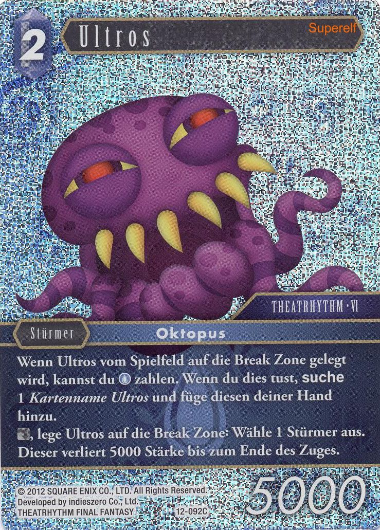 Final Fantasy Opus 12-092 C Ultros Wasser