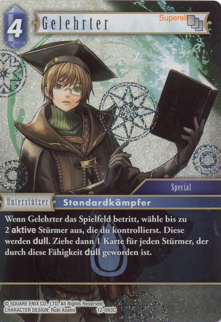 Final Fantasy Opus 12-093 C Gelehrter Wasser