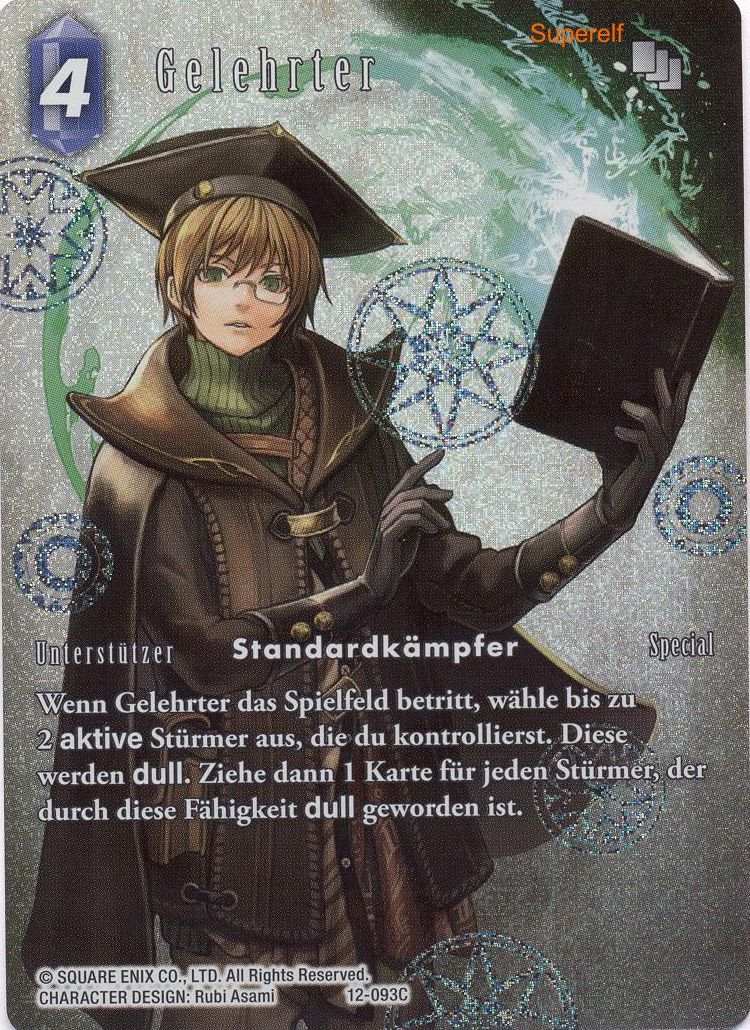 Final Fantasy Opus 12-093 C Gelehrter Wasser