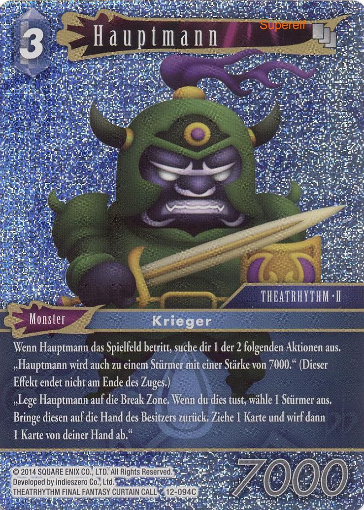 Final Fantasy Opus 12-094 C Hauptmann Wasser