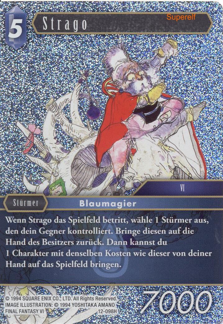 Final Fantasy Opus 12-098 H Strago Wasser