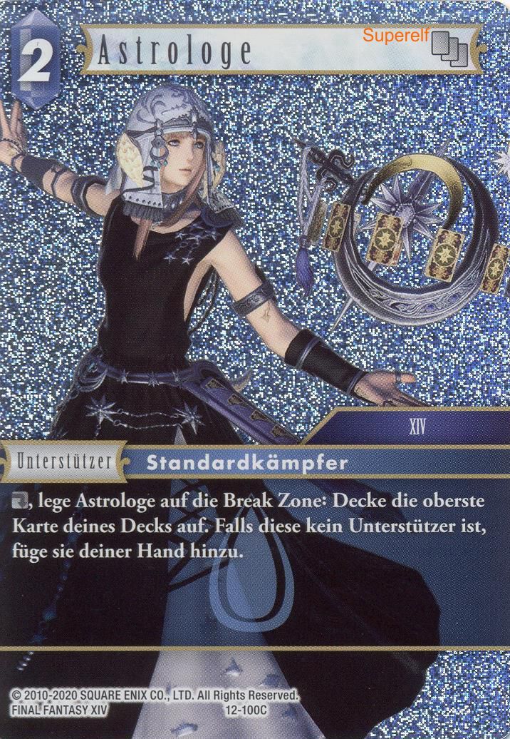 Final Fantasy Opus 12-100 C Astrologe Wasser