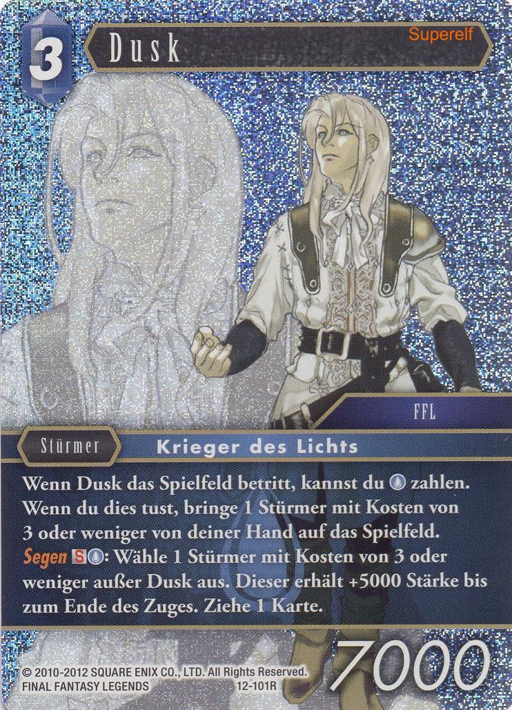 Final Fantasy Opus 12-101 R Dusk Wasser