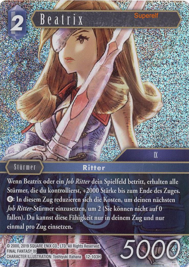 Final Fantasy Opus 12-103 H Beatrix Wasser
