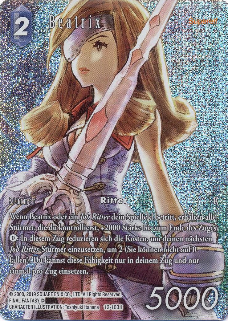 Final Fantasy Opus 12-103 H Beatrix Wasser