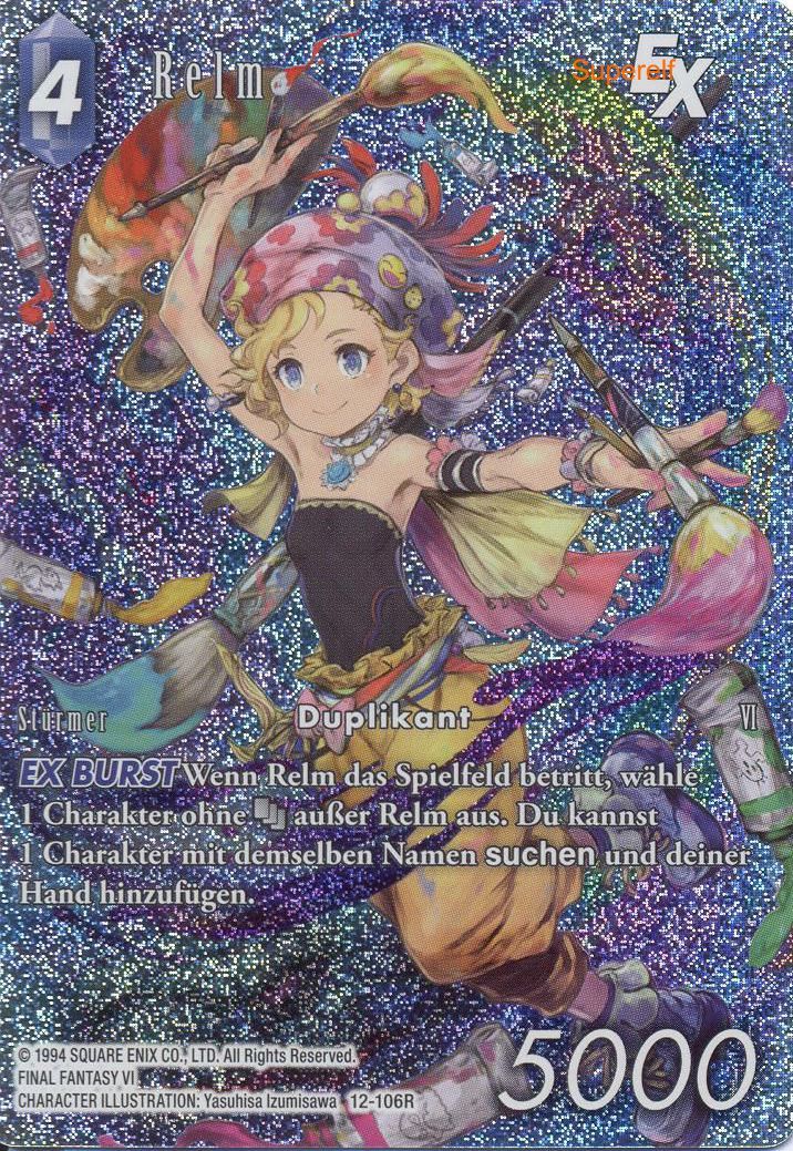 Final Fantasy Opus 12-106 R Relm Wasser