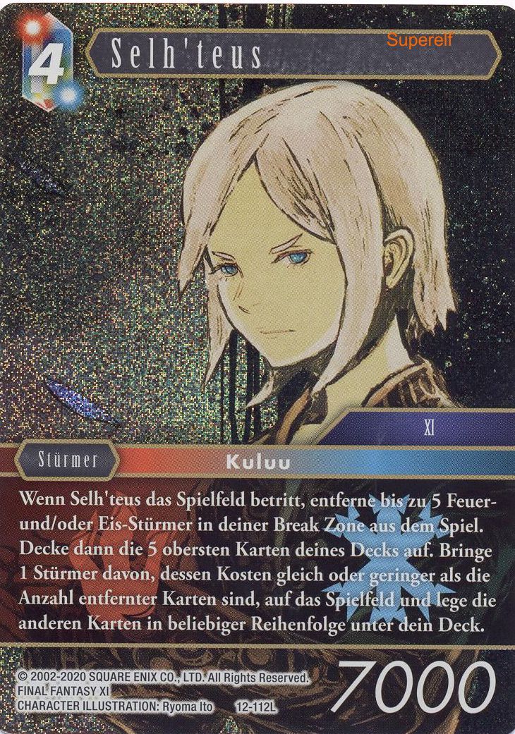 Final Fantasy Opus 12-112 L Selh`teus Feuer/Eis