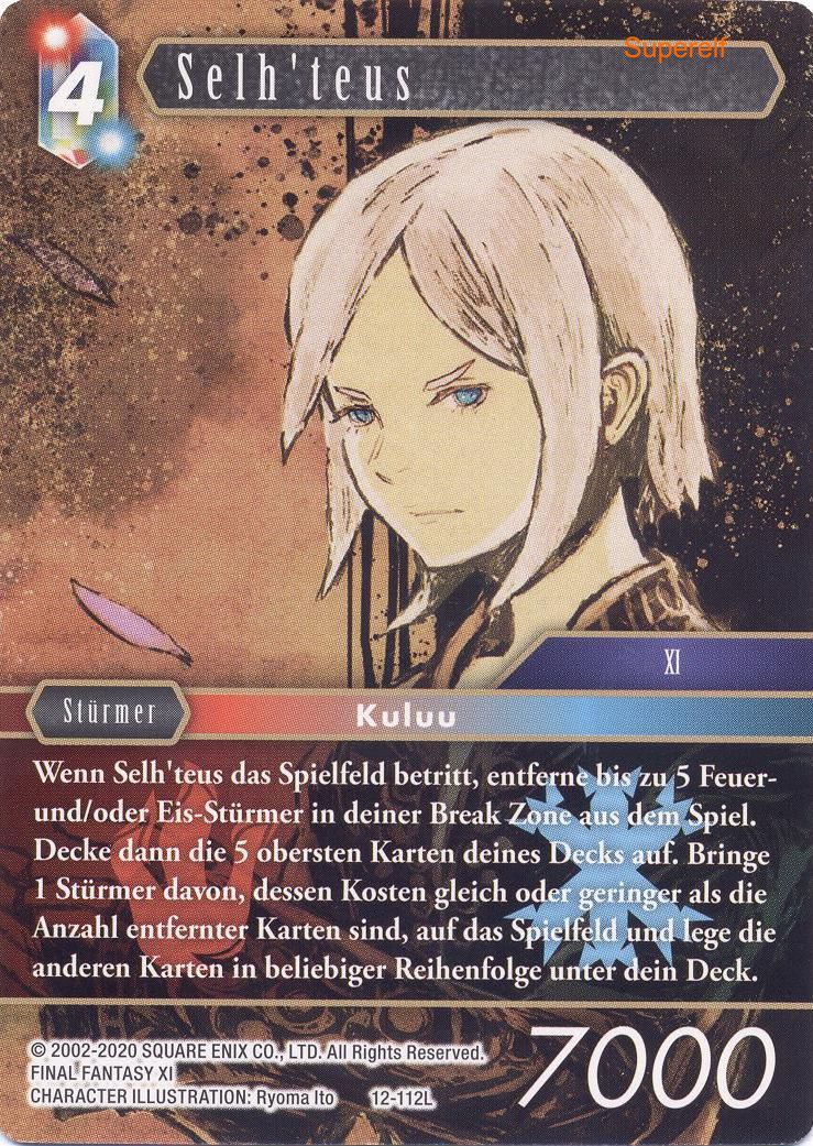 Final Fantasy Opus 12-112 L Selh`teus Feuer/Eis