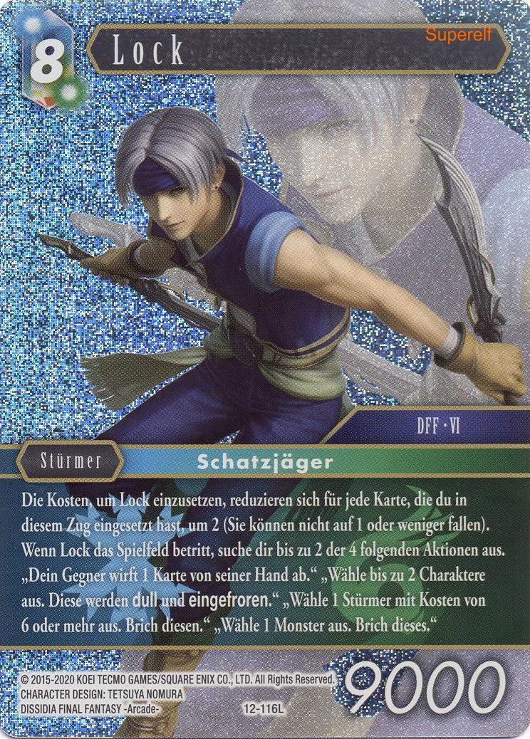 Final Fantasy Opus 12-116 L Lock Eis/Wind