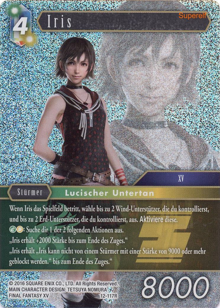 Final Fantasy Opus 12-117 R Iris Wind/Erde