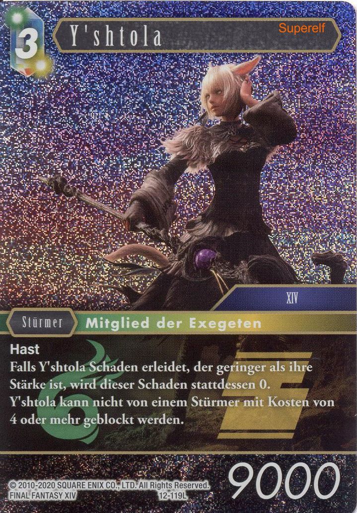 Final Fantasy Opus 12-119 L Y`shtola Wind/Erde