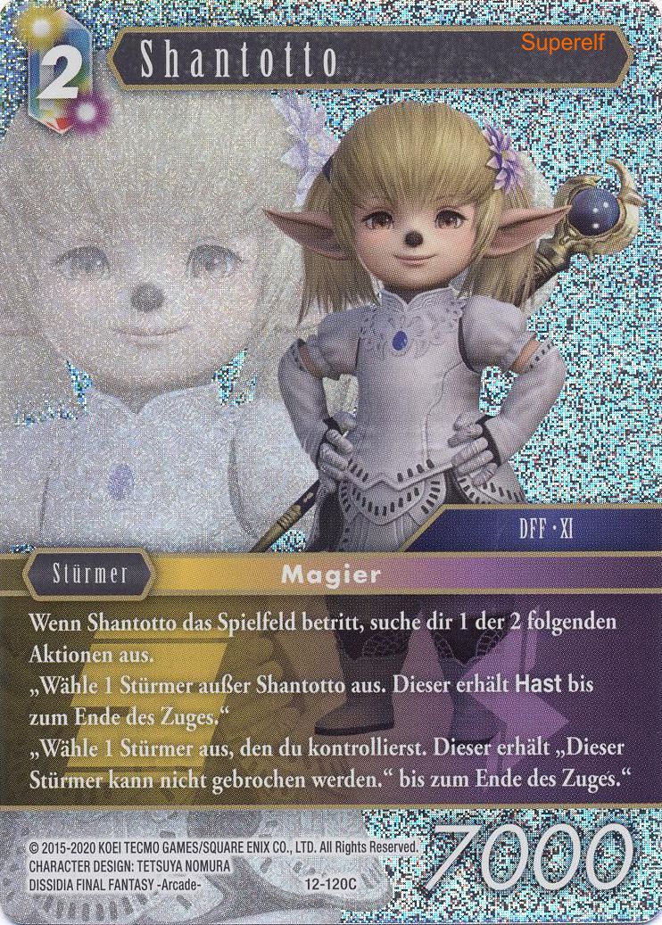 Final Fantasy Opus 12-120 C Shantotto Erde/Blitz