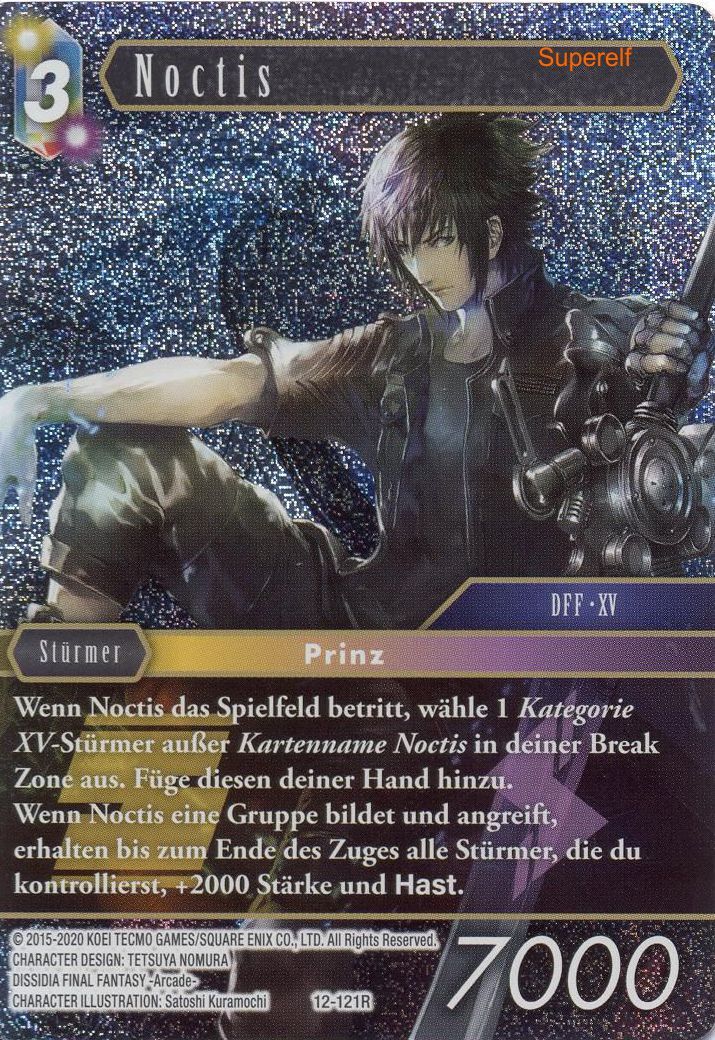 Final Fantasy Opus 12-121 R Noctis Erde/Blitz