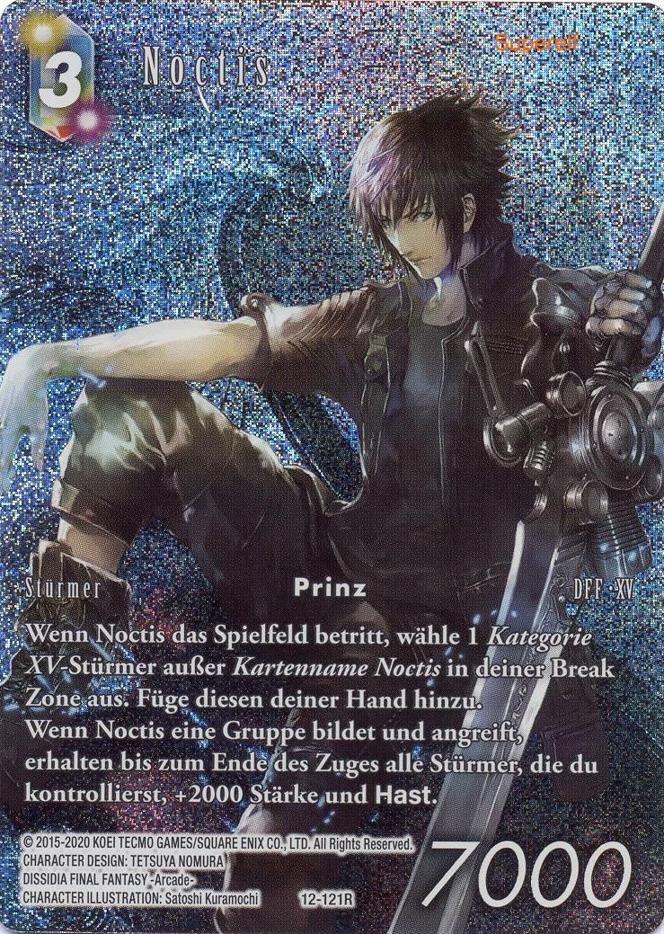Final Fantasy Opus 12-121 R Noctis Erde/Blitz