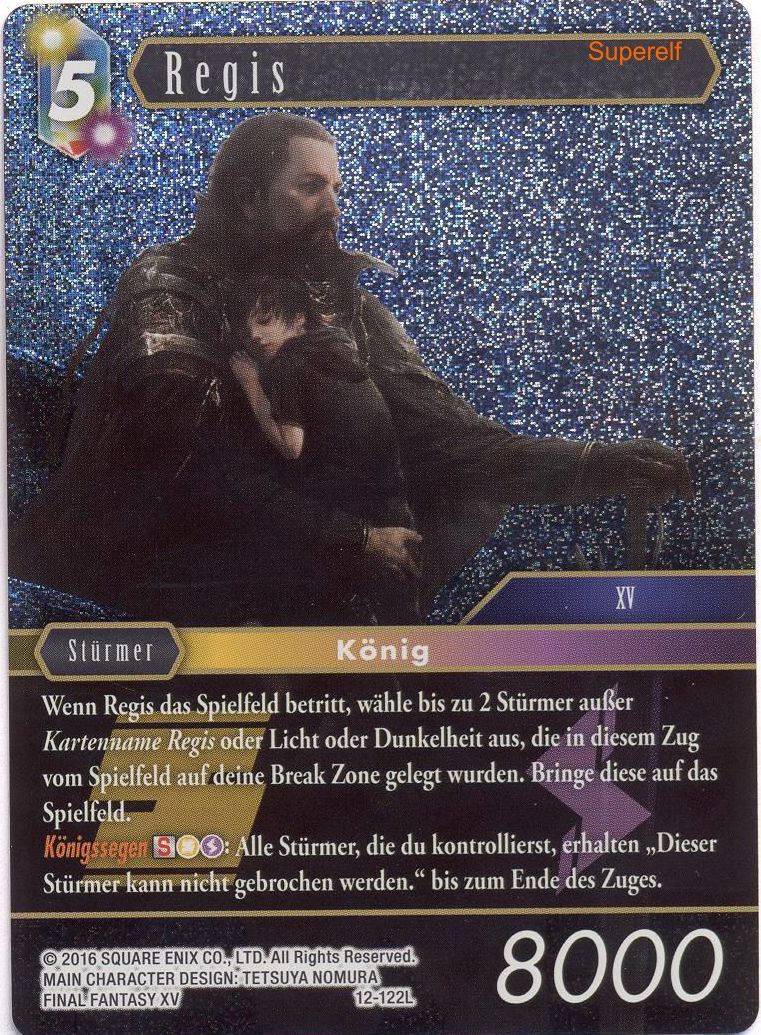 Final Fantasy Opus 12-122 L Regis Erde/Blitz